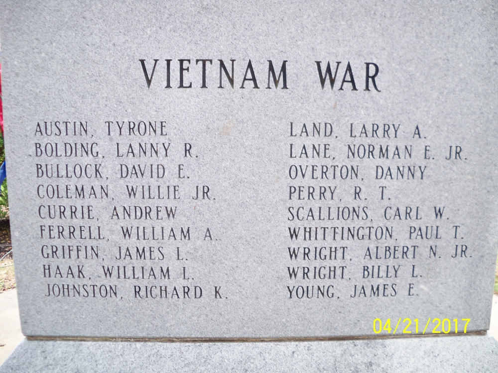 Haywood County War Memorial - Brownsville, TN 