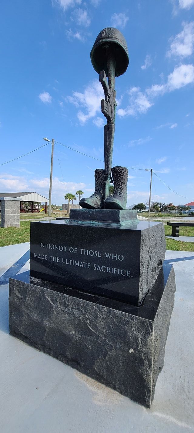 The Honor Walk, Veteran&#039;s Memorial Park, Port St. Joe, Florida