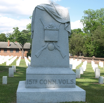 15th Connecticut Volunteers Monument, New Bern National Cemetery
