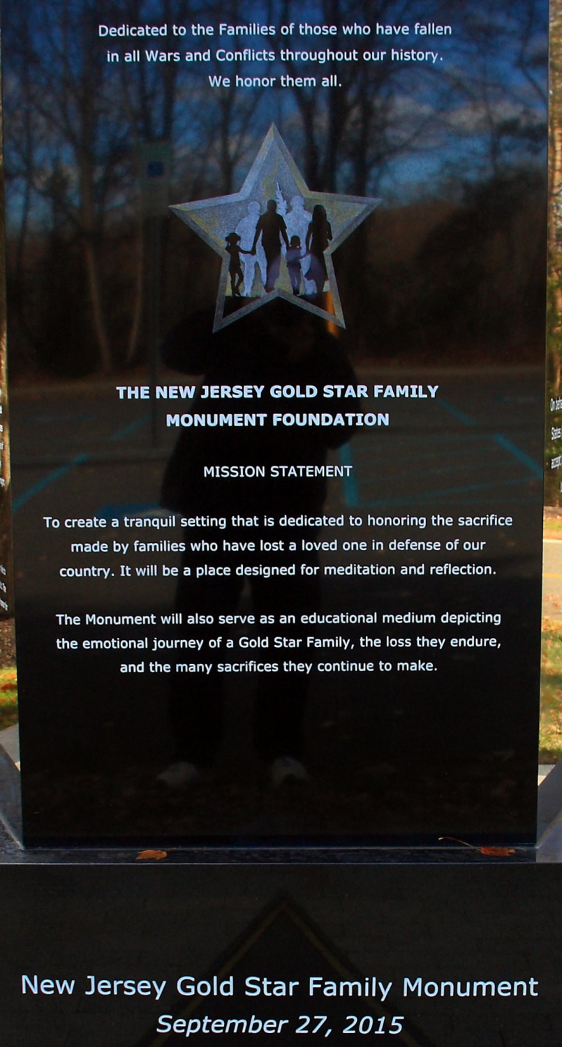 New Jersey Gold Star Family Monument