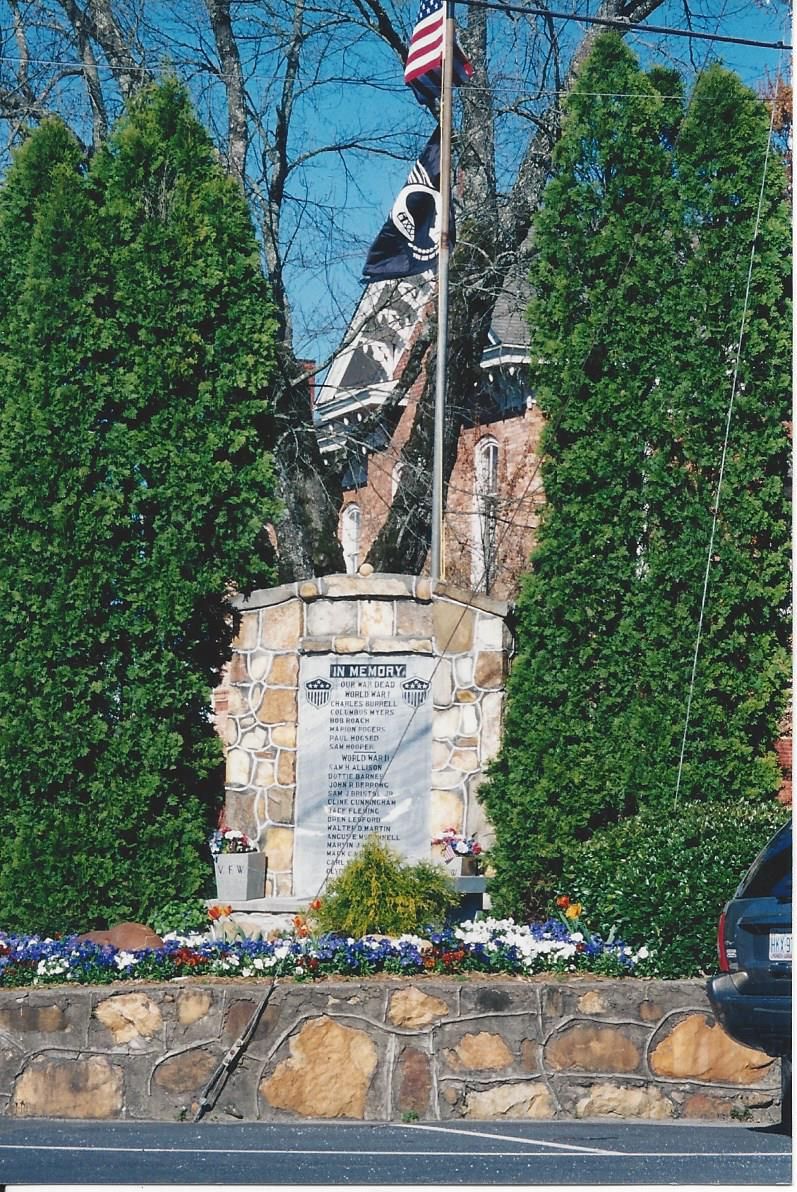 Veterans War Memorial, Hayesville, North Carolina