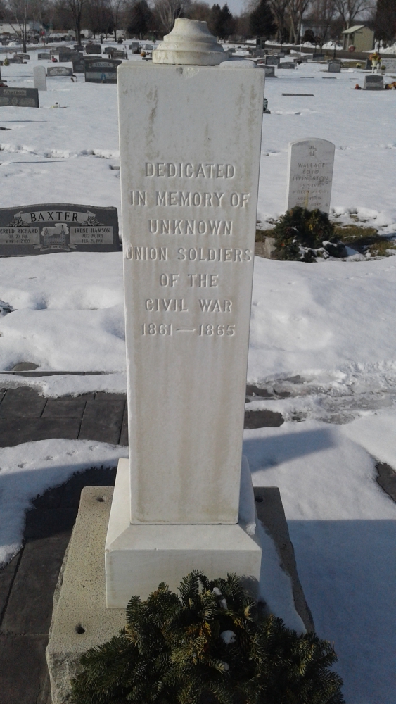 Unknown Union Soldier Civil War Monument