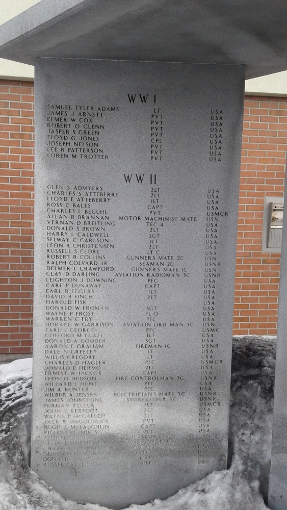 Caldwell Veterans War Memorial - BPOE