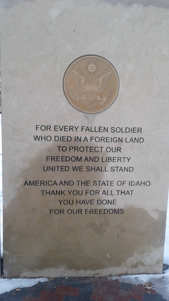 Idaho Fallen Soldier Memorial
