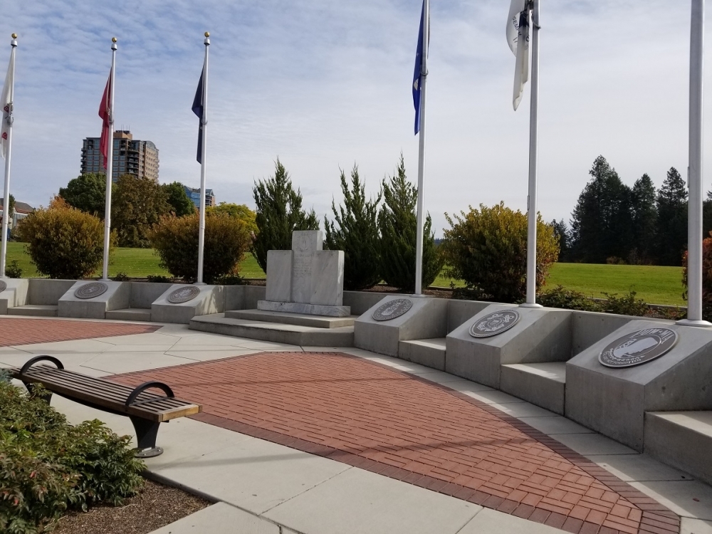 Veterans Memorial, Coeur d&#039;Alene, Idaho