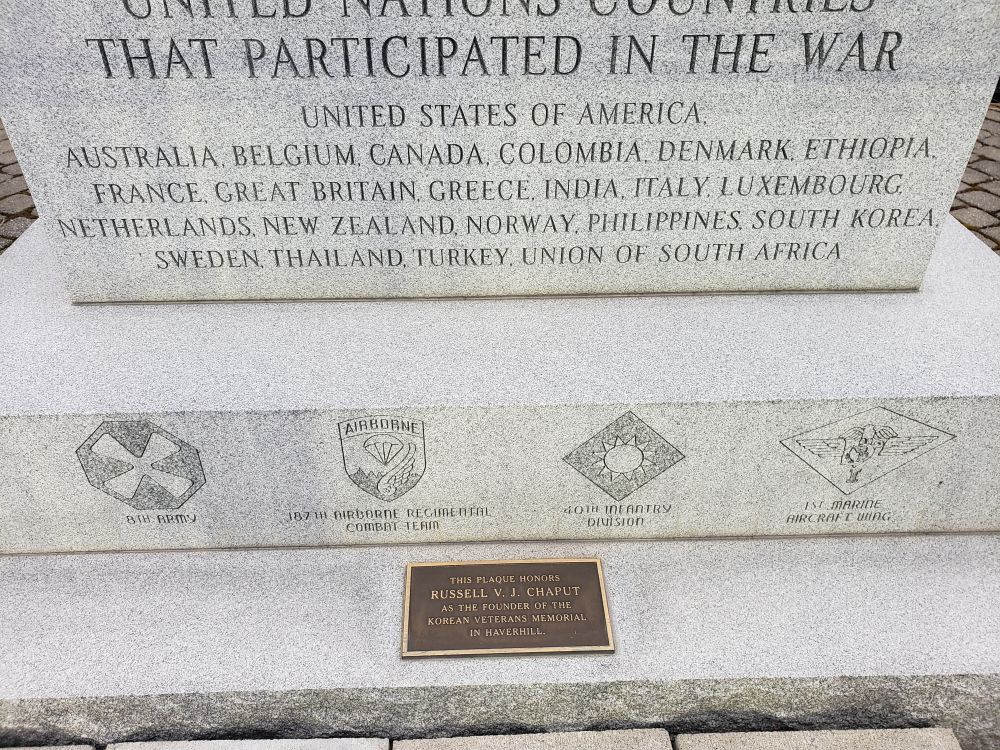 Haverhill Korean War Memorial