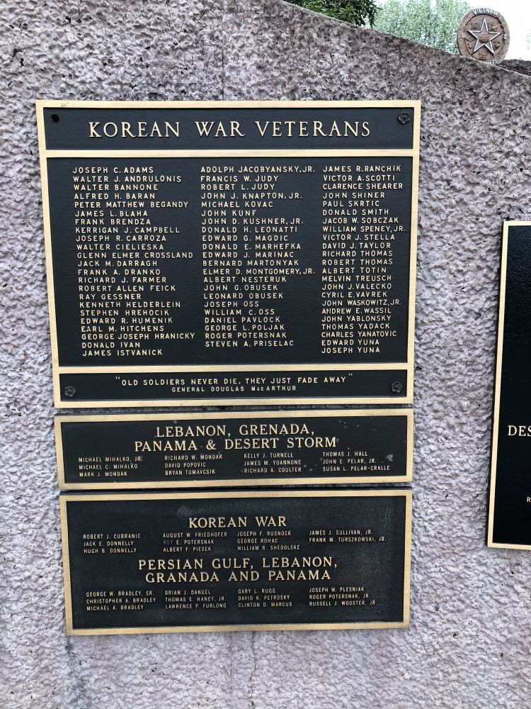 Port Vue Veterans Honor Roll