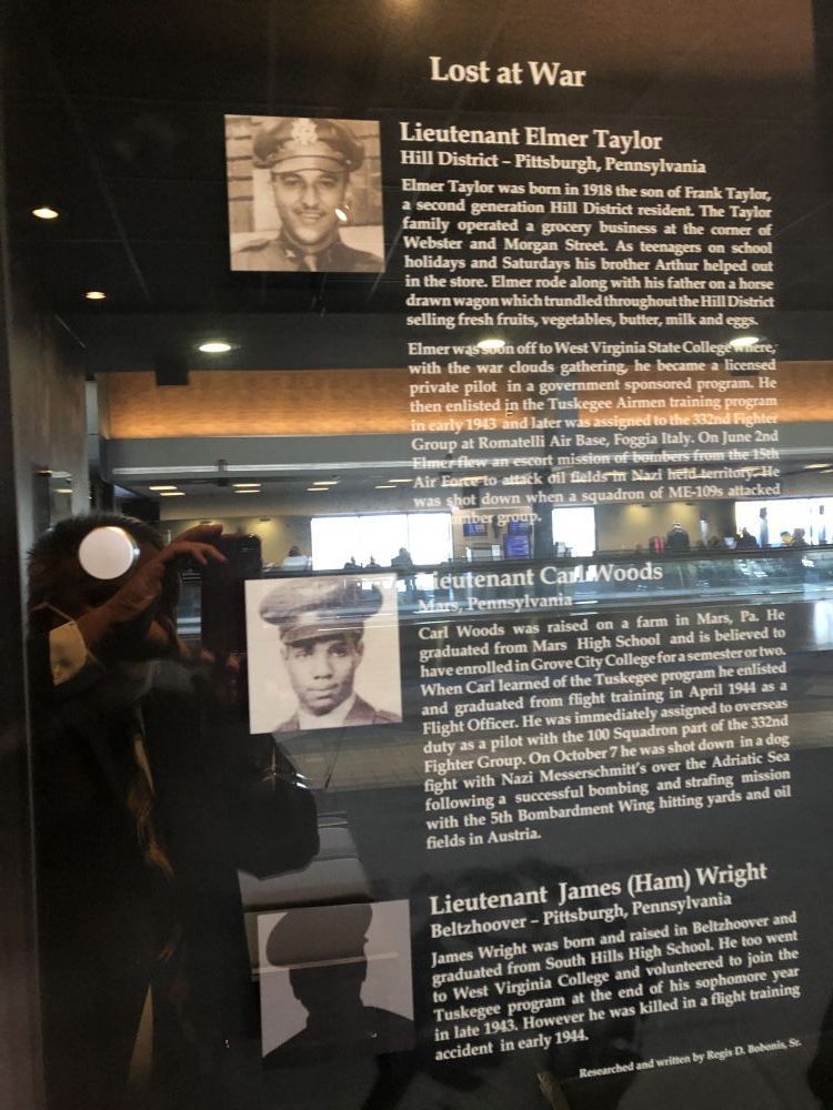Tuskegee Airmen Memorial at Pittsburgh International Airport, Corapolis, Pennsylvania