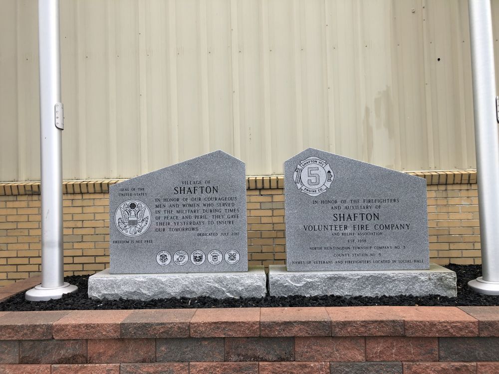 Shafton Veterans &amp; Fire Company Memorial