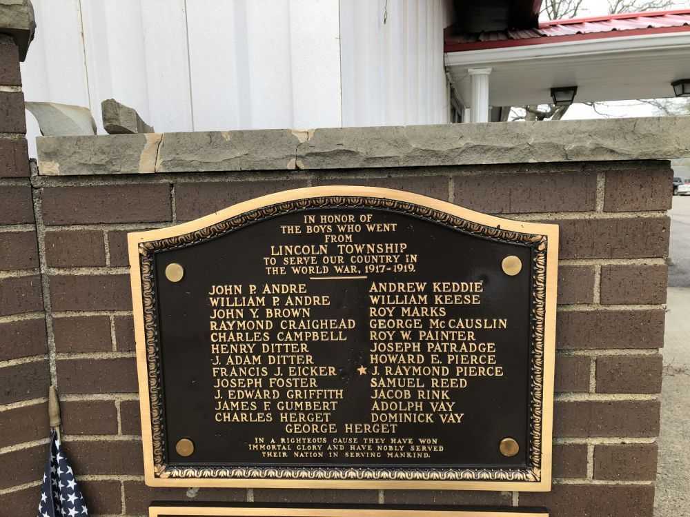 Lincoln Borough Veterans Memorial 