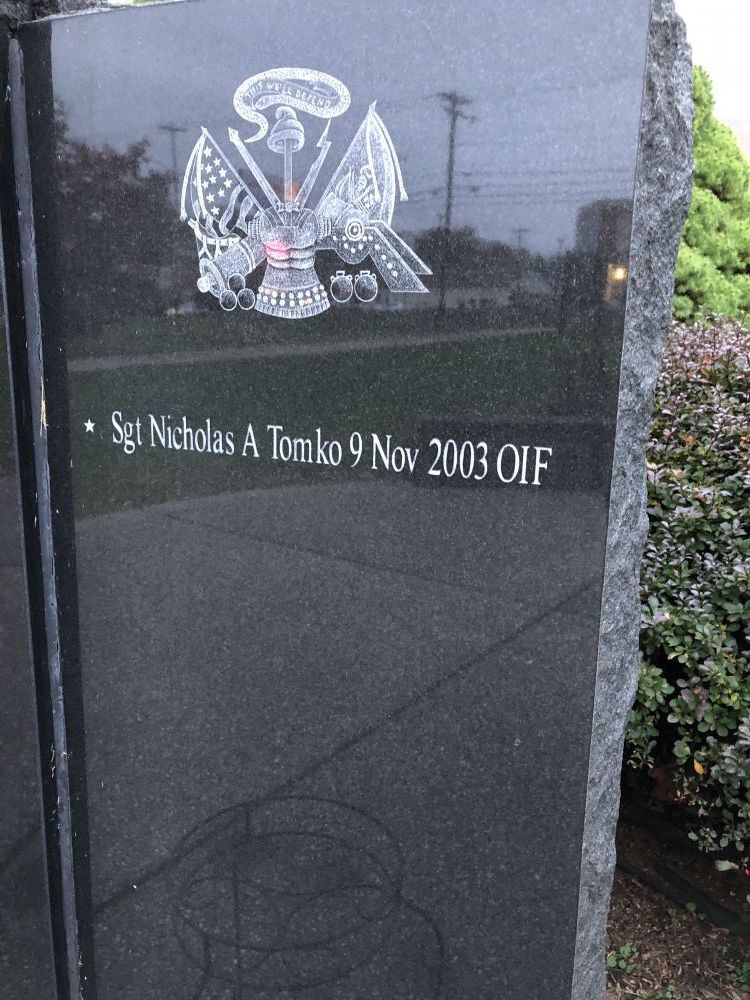 307th Military Police Company Memorial, New Kensington, Pennsylvania 