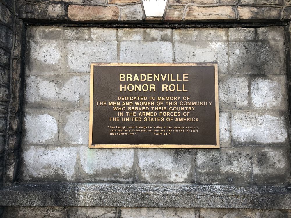 Bradenville Honor Roll