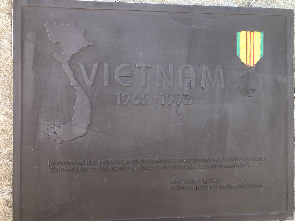 IUP Vietnam Veterans Memorial 