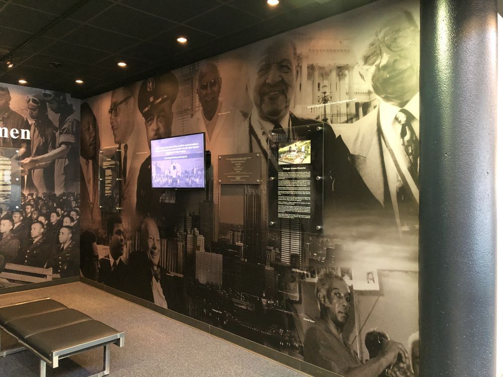 Tuskegee Airmen Memorial at Pittsburgh International Airport, Corapolis, Pennsylvania