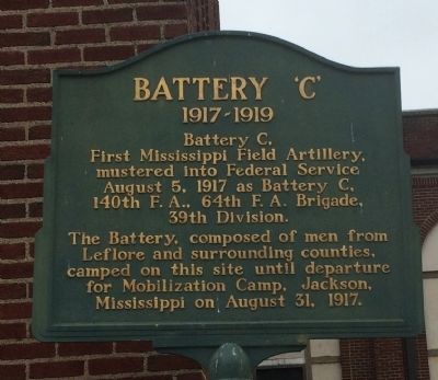 Battery C First Mississippi Field Artillery