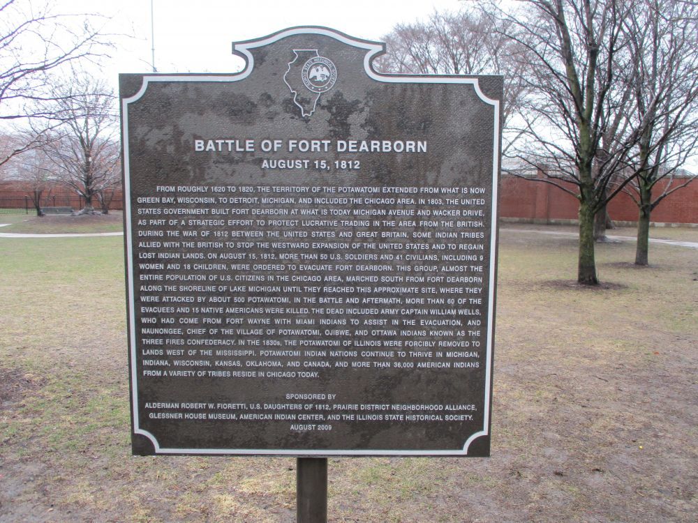 Battle of Fort Dearborn Site Memorial
