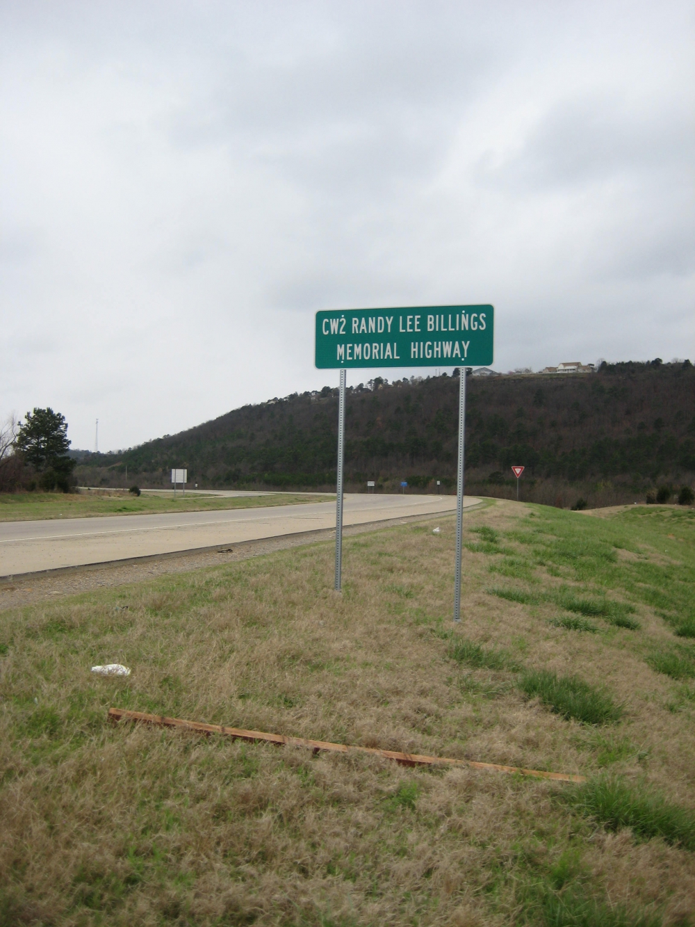 CW2 Randy Lee Billings Memorial Highway