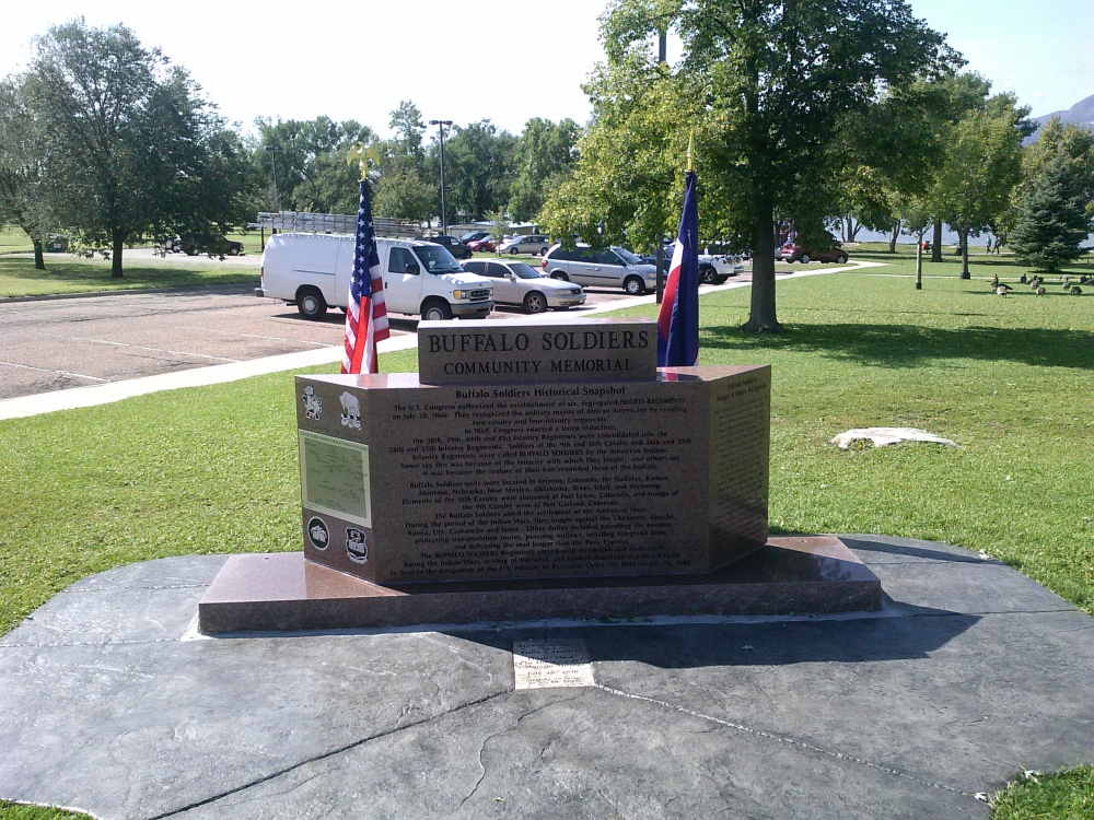 Buffalo Soldiers Community Memorial and Buffalo Soldiers Memorial Highway