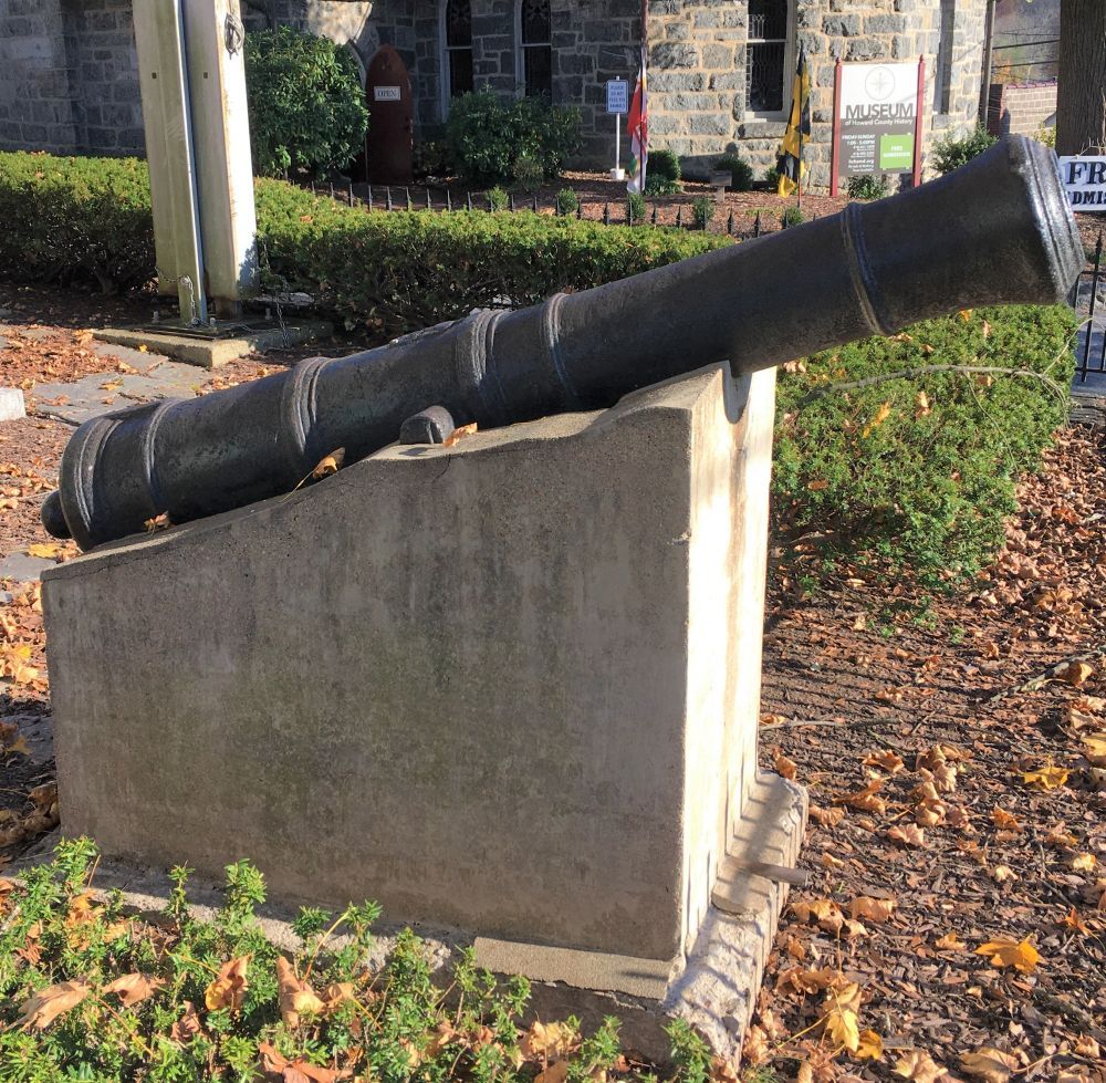 War of 1812 Cannon, Ellicott City, Maryland