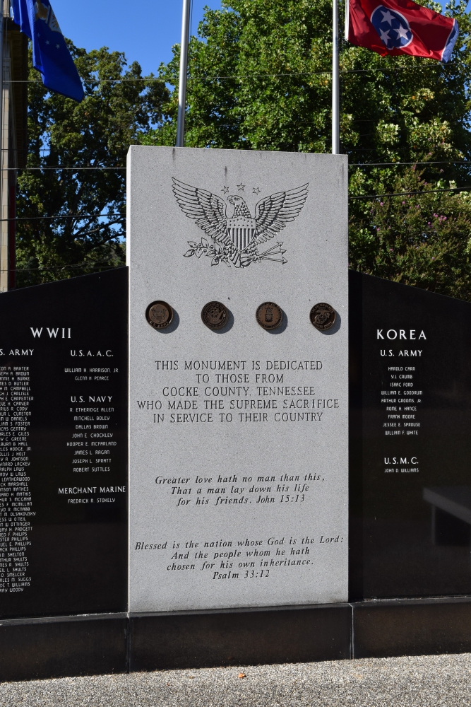 Cocke County War Memorial