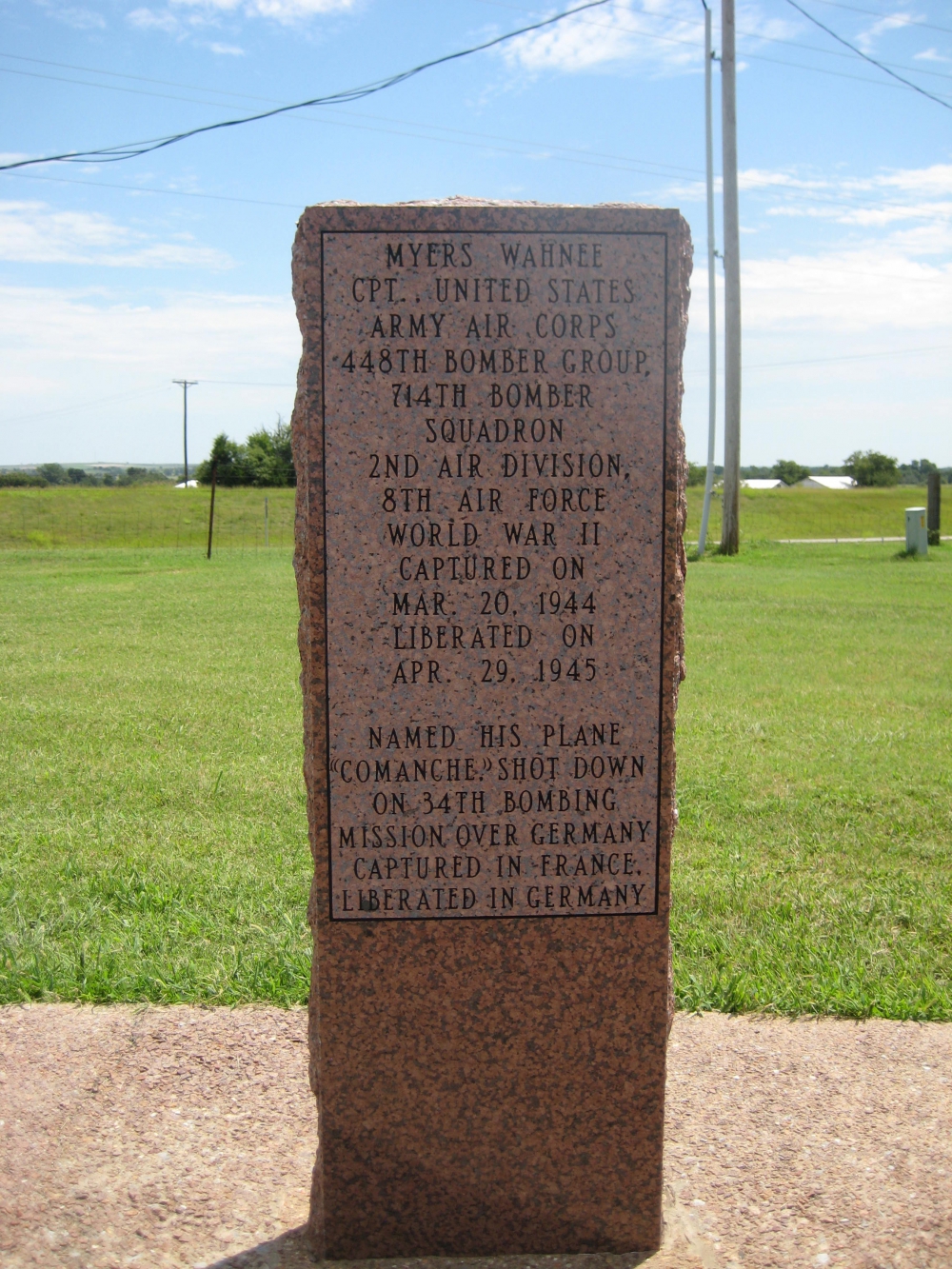 Comanche County, Oklahoma – Comanche War Scout Circle of Honor Memorial