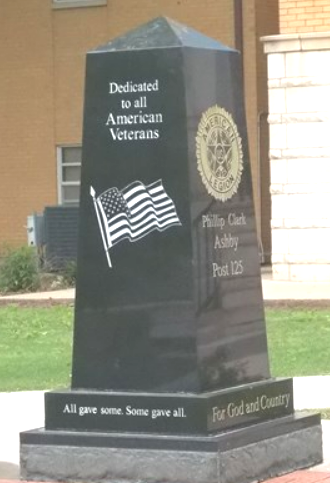 Courthouse War Memorial, Blaine County, Watonga, Oklahoma