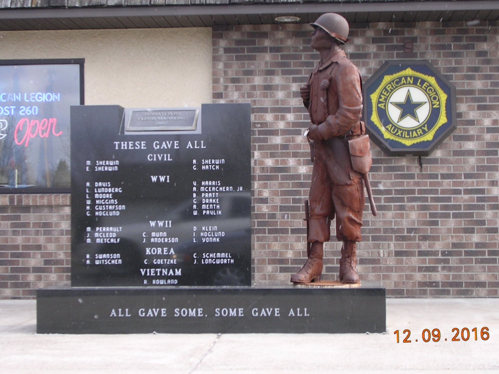 Memorial Dedicated to All Lost Serving Our Country