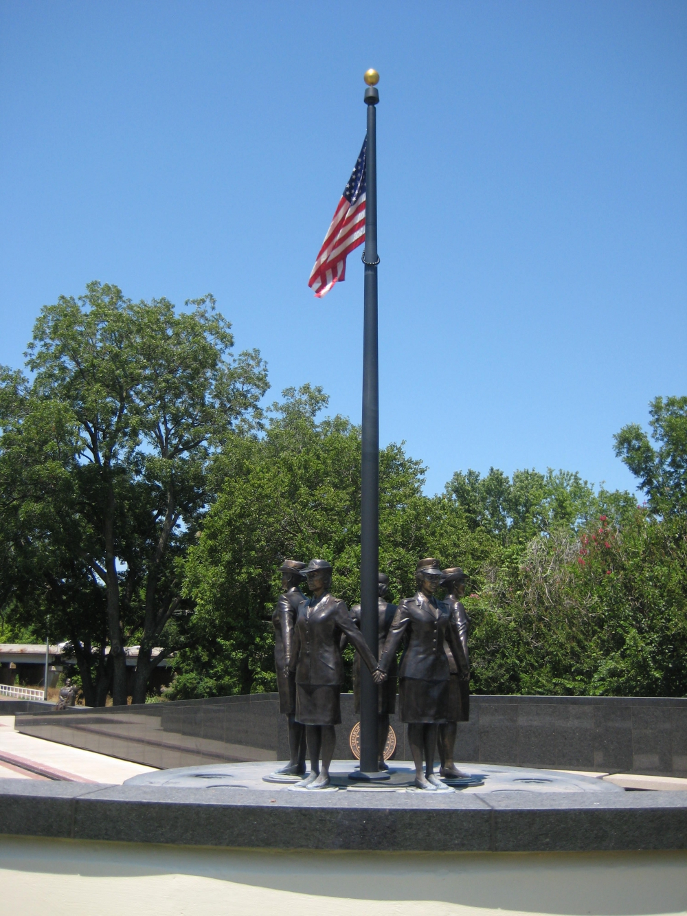 Del City, Oklahoma Patriot Park Women&#039;s Veterans Monument 