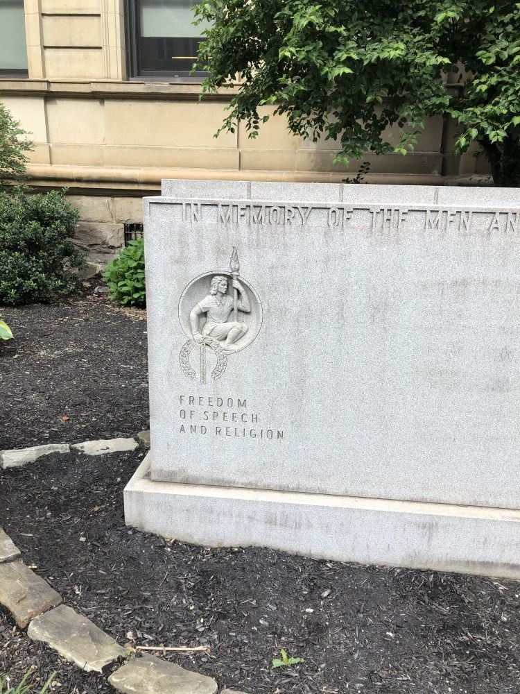 Washington County Courthouse Veterans Memorials 