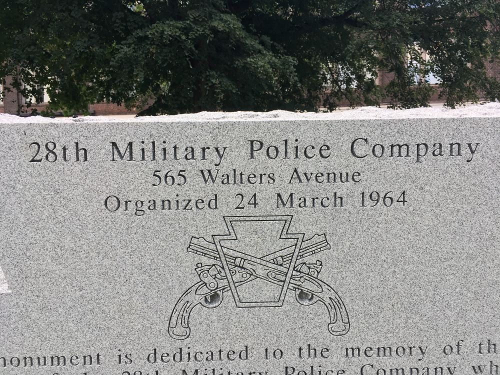 28th Military Police Monument 