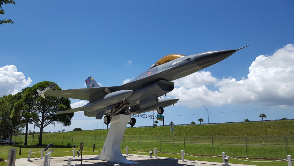 F-16 Aircraft Monument