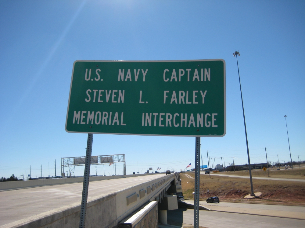U.S. Navy Captain Steven L. Farley Memorial Interchange
