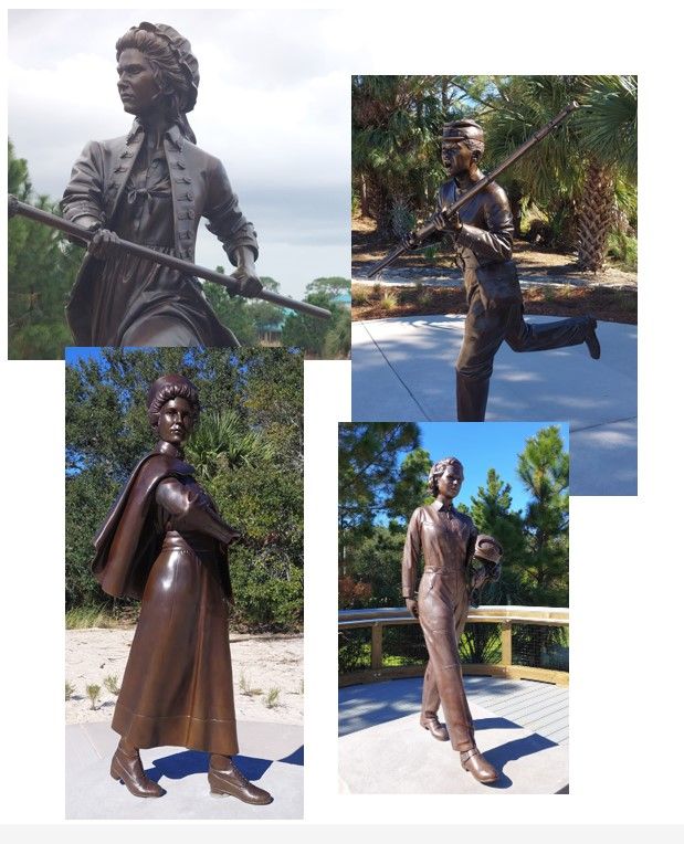 Women Veterans Monuments at Veterans&#039; Park