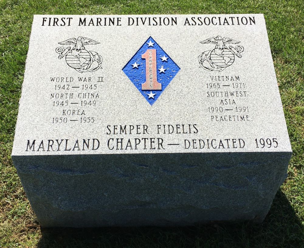 First Marine Division, Baltimore, Maryland