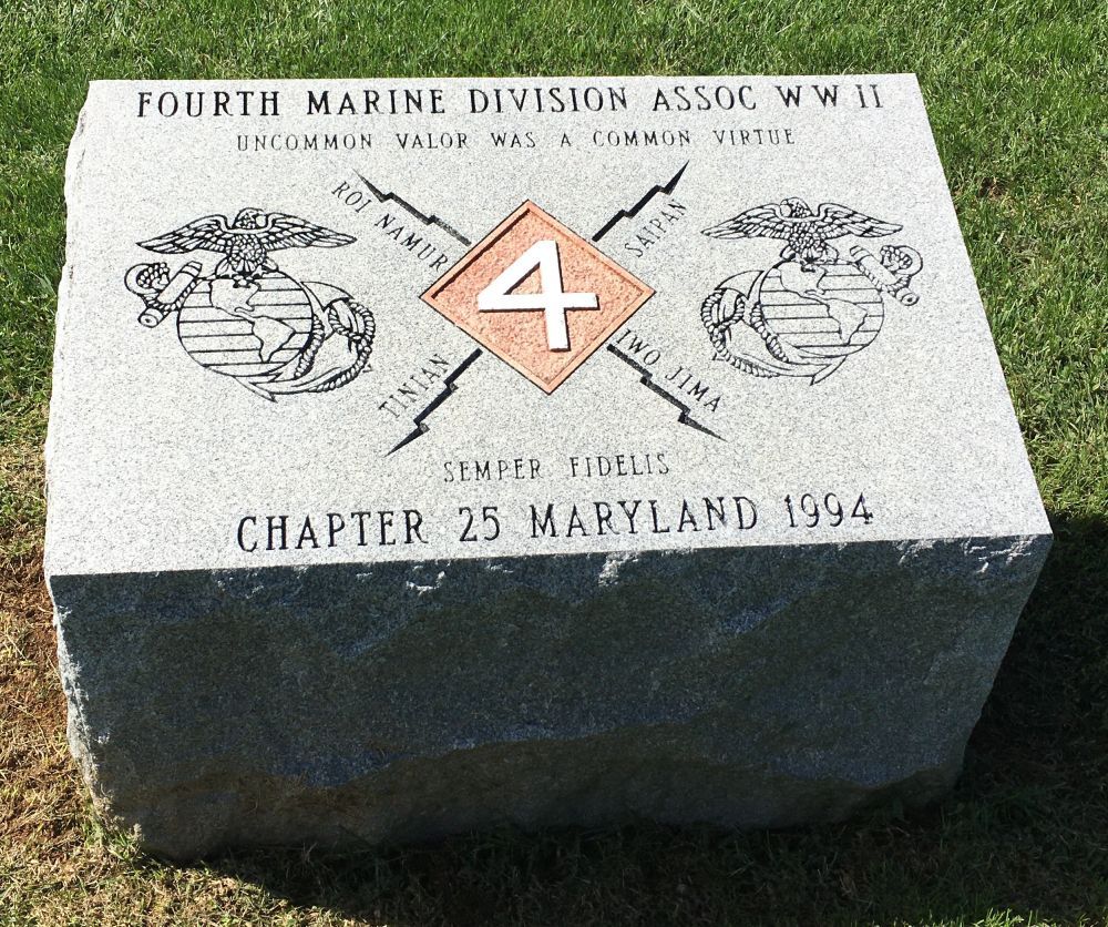 Fourth Marine Division, Baltimore, Maryland