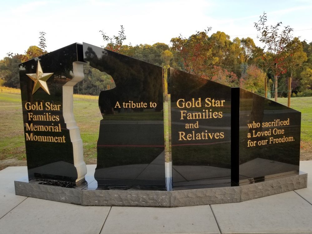 Gold Star Families Memorial Monument in Hayward, California