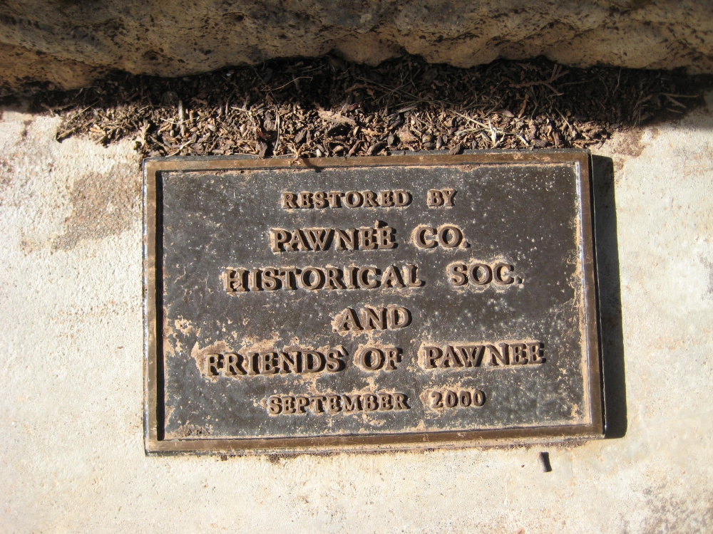 Pawnee, Oklahoma - Highland Cemetery Rough Riders Monument