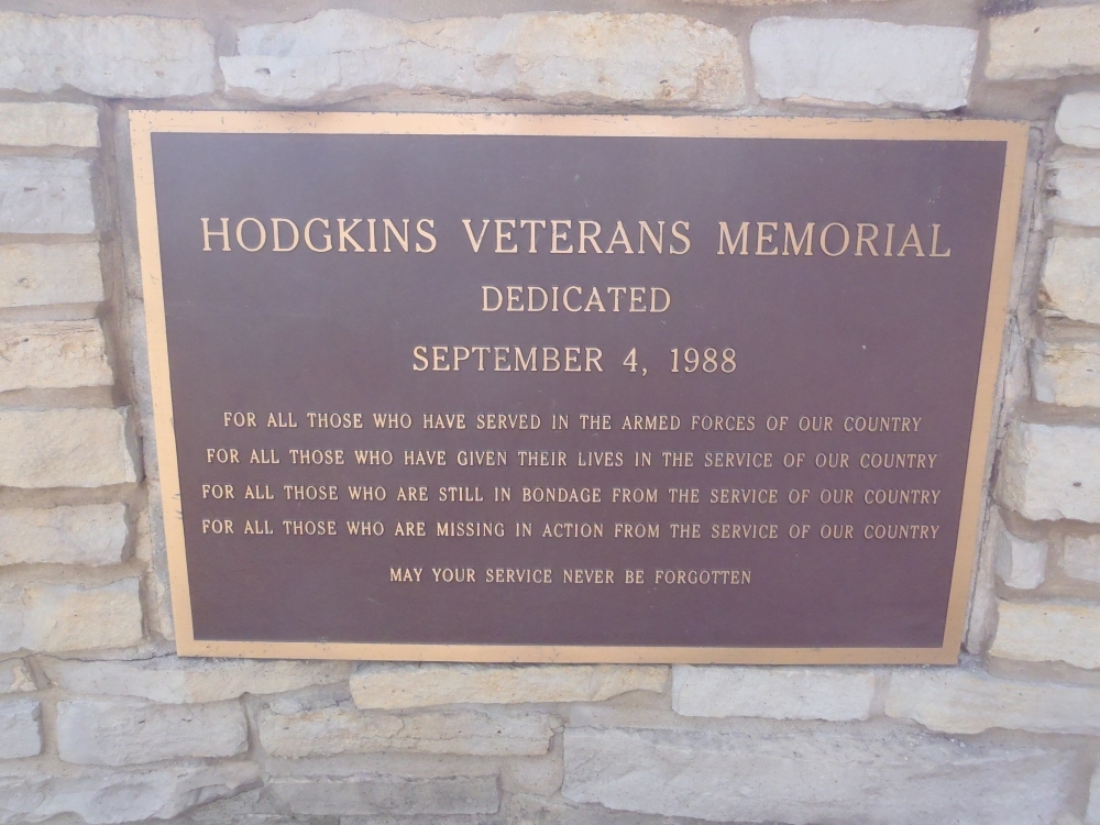 Hodgkins Veterans Memorial