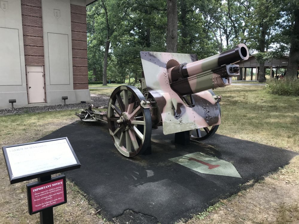 155 MM Schneider Howitzer Cannon