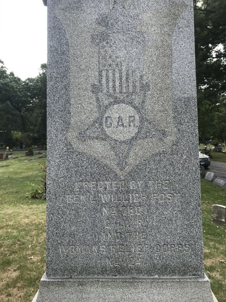 Maine Cemetery Civil War Memorial