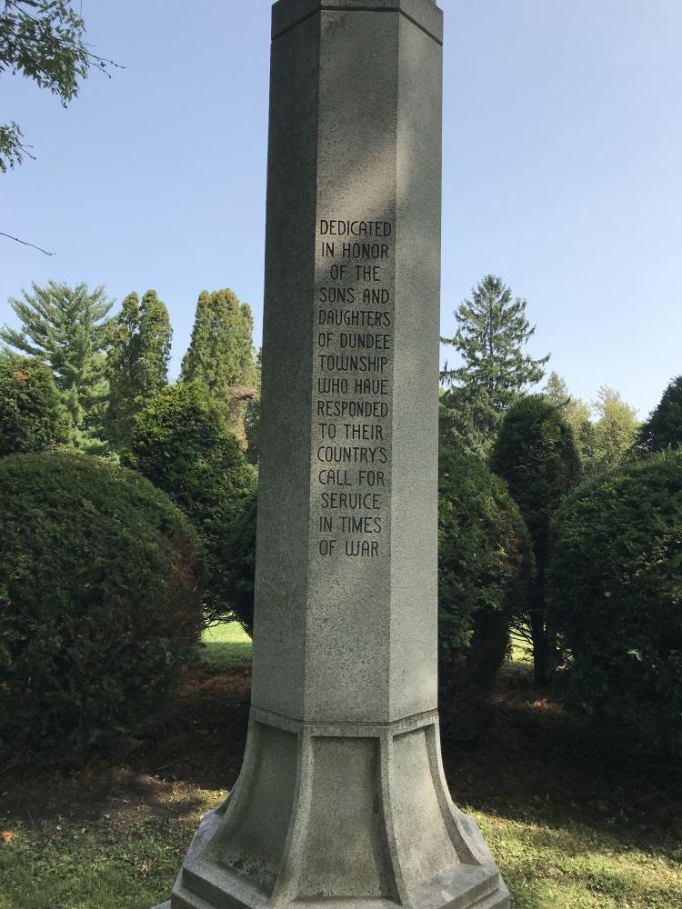 Dundee Township Cemetery Memorial