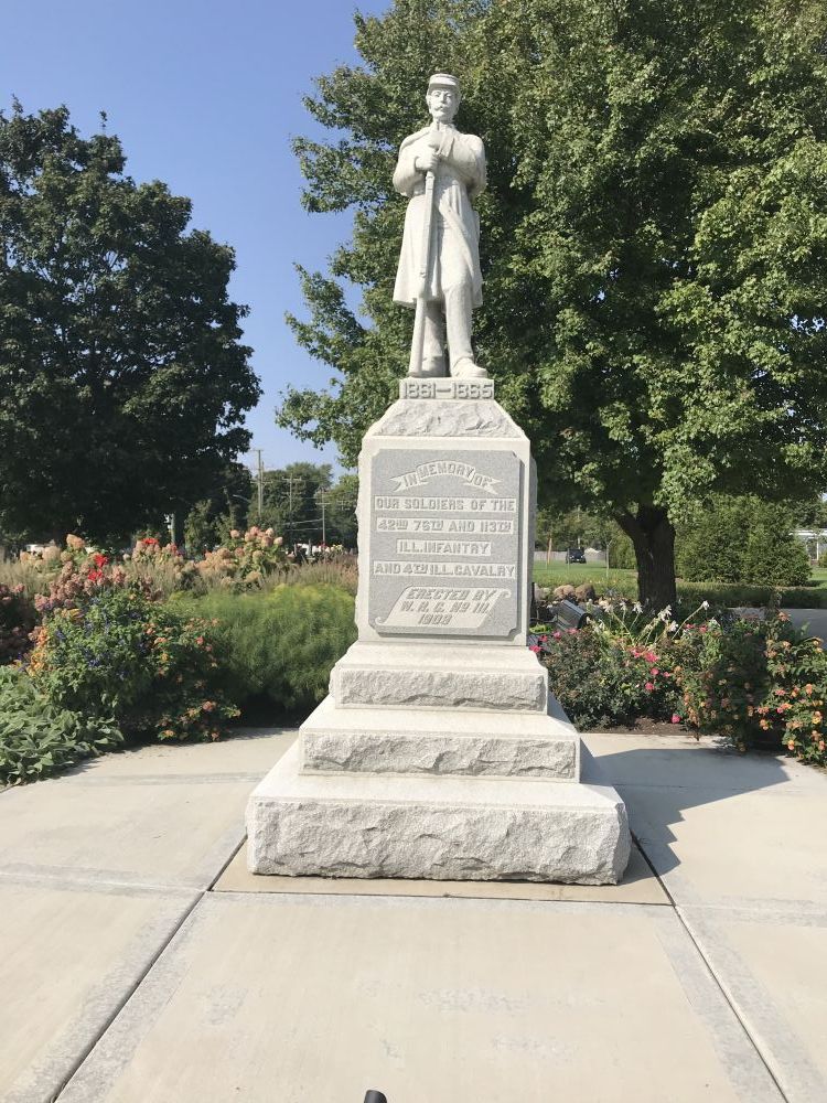 Civil War Memorial, Momence, Illinois
