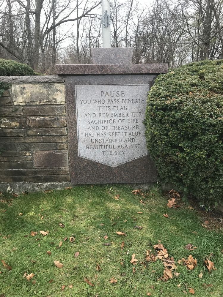 Veterans Memorial, Lake Street Park Cemetery, Elgin, Illinois
