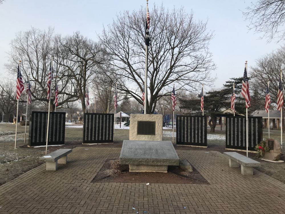 Burlington Veterans Memorial, Burlington, Wisconsin