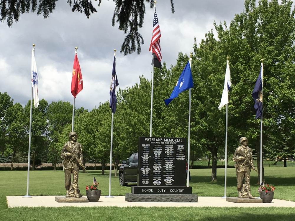 Veterans Memorial, Bohemian National Cemetery