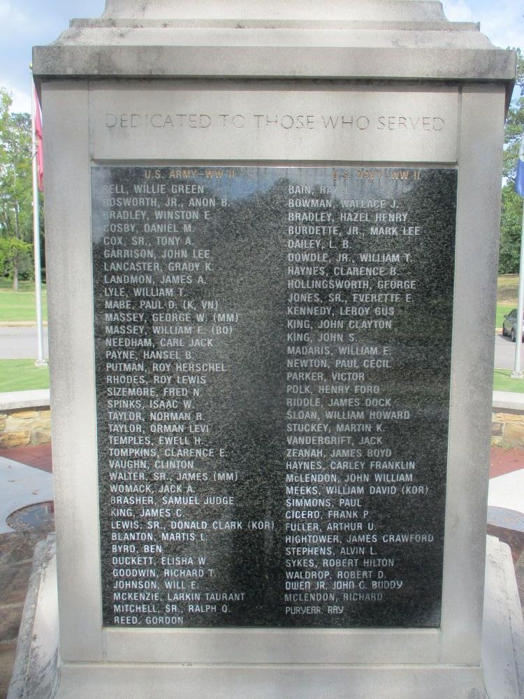 Trussville Veterans Monument