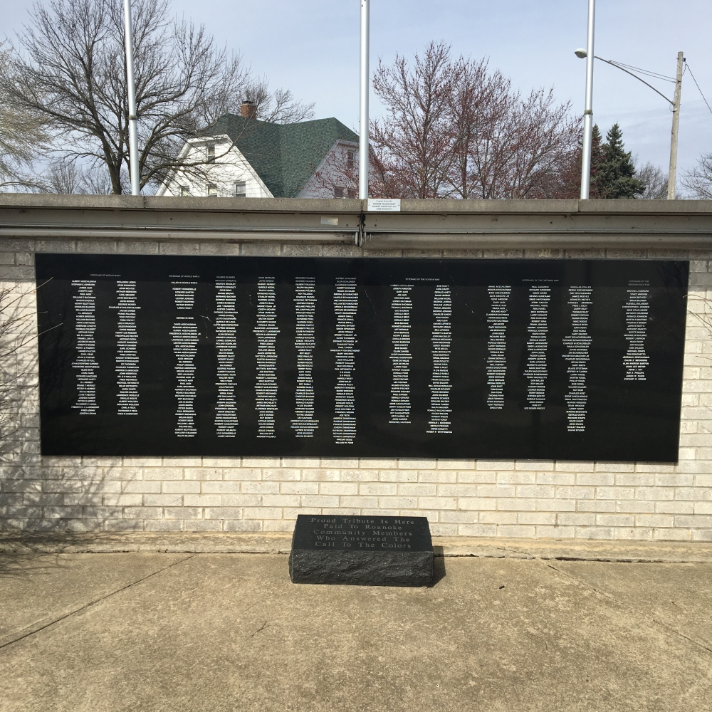 Town of Roanoke Veterans Memorial