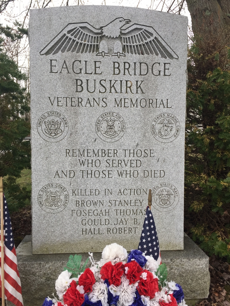 Eagle Bridge Buskirk Veterans Memorial