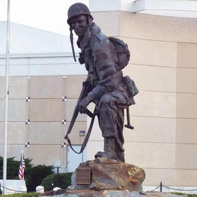 Airborne Trooper Statue (Iron Mike)