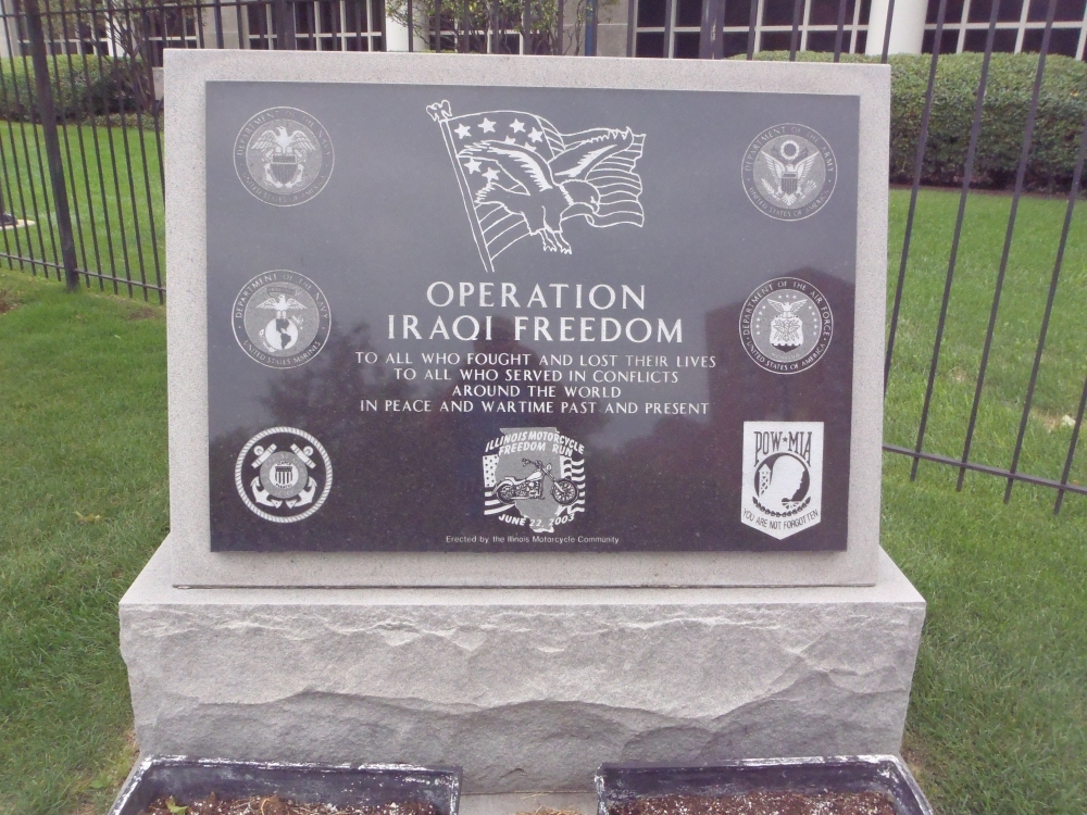 Jesse Brown Veterans Administration Medical Center OIF Memorial